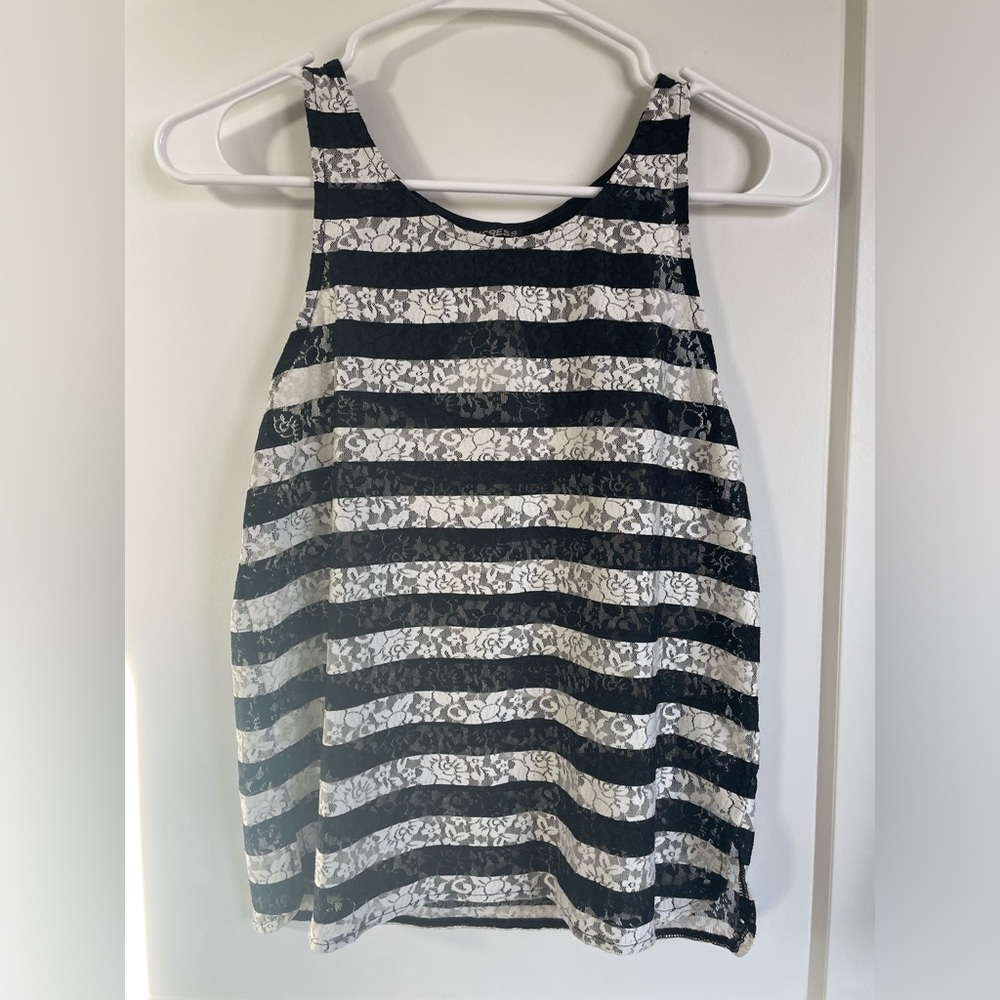 Express floral lace top